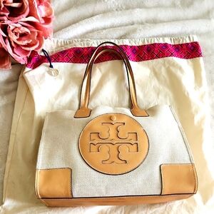 Tory Burch Ella Canvas Tote